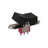 C&K Components Rocker Switch, Dpdt, Momentary, 5A, 28Vdc, Solder Terminal, Rocker With Frame Actuator, Panel Mount 7215J52ZQE12